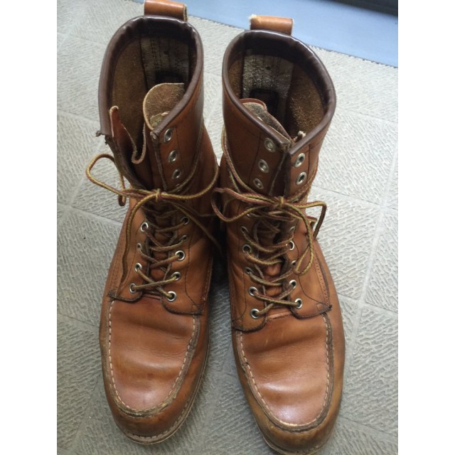 KL4BKSLA19RED WING 70s 877 犬タグ アイリッシュセッター ブーツ